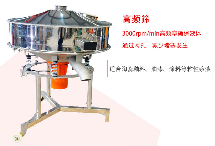 該產(chǎn)品是針對漿液過濾設(shè)計的一種高頻篩分機(jī)。